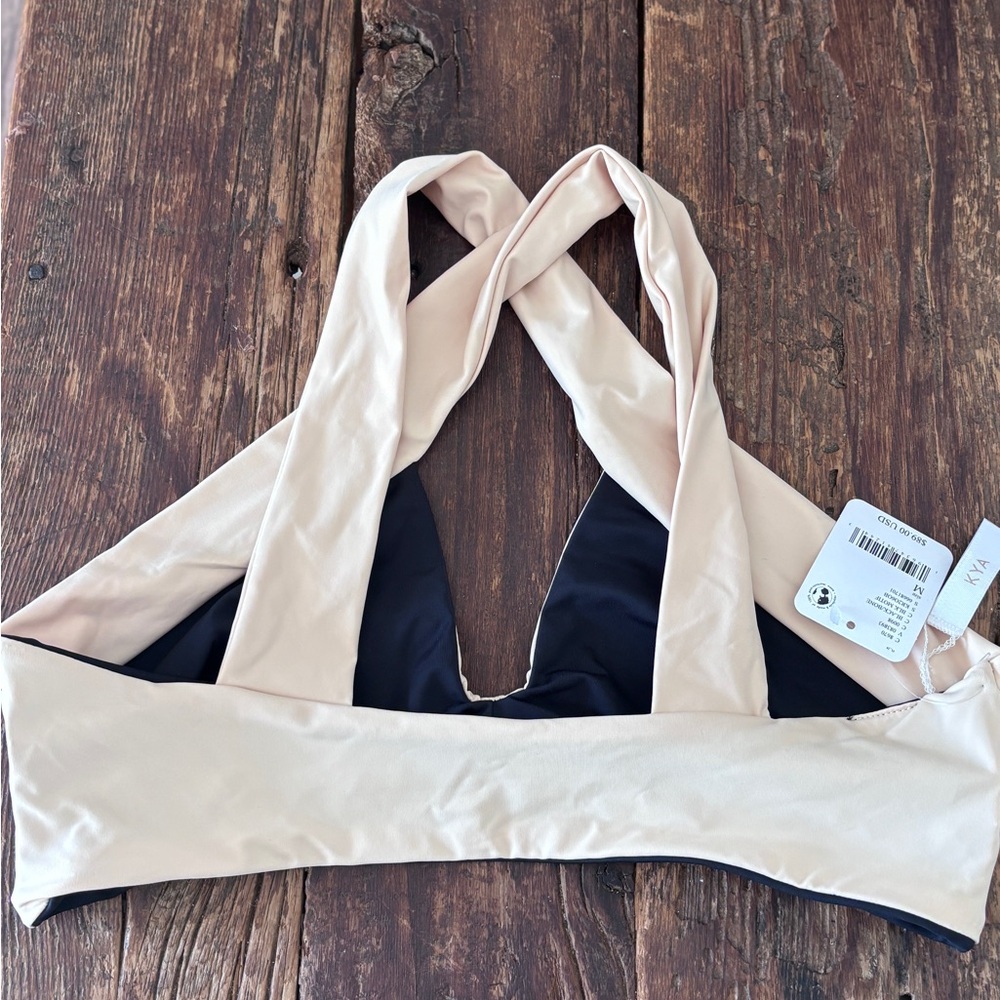 FP Movement by Free People Bikini Top - black and Cream - Picture 4 of 5